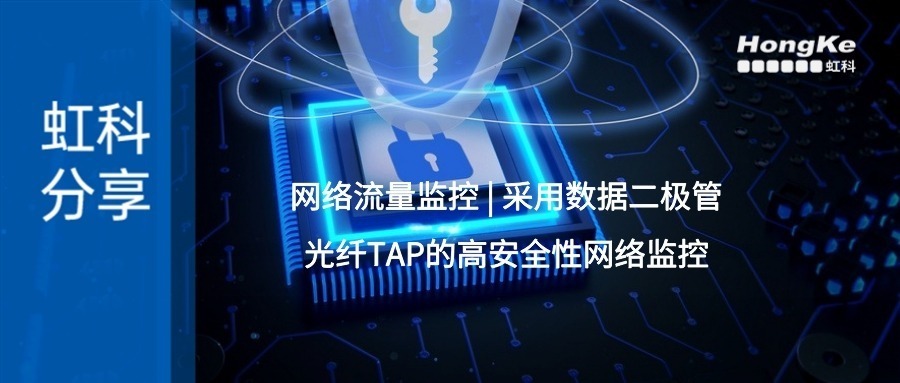 Read more about the article 虹科产品 | 网络流量监控 | 采用数据二极管光纤TAP的高安全性网络监控